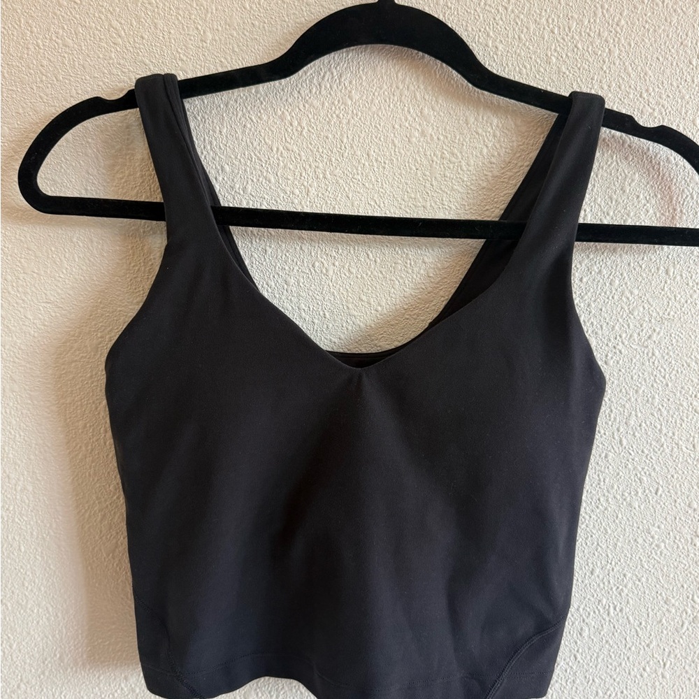 lululemon athletica Black Tank Top